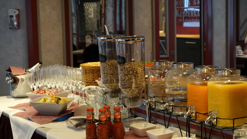 Frühstücksbuffet im Hotel Willinger Mitte